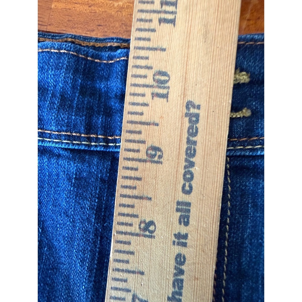 Style & Co Womens Bootcut Jeans Size 14 Dark Wash Blue Stretch Denim Mid Rise - Picture 8 of 11